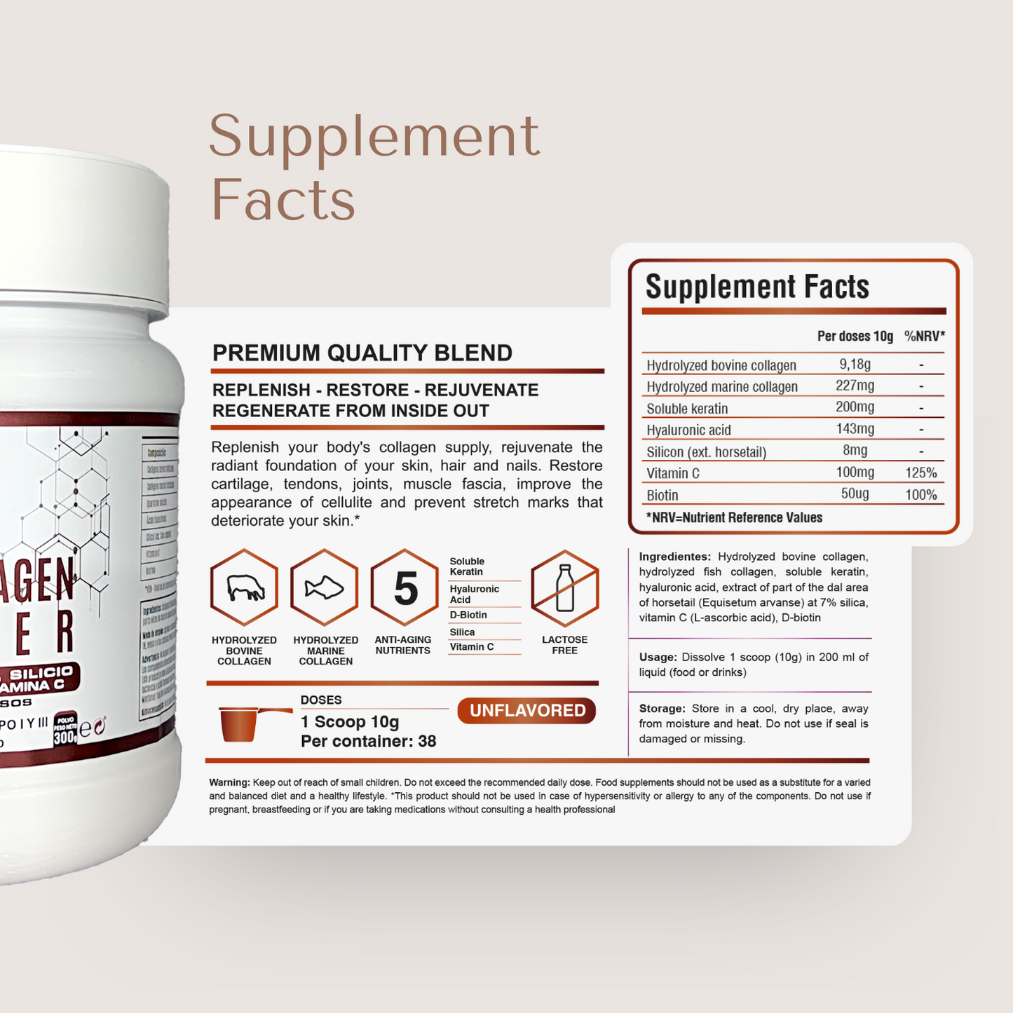 MULTICOLLAGEN BOOSTER - Youth boost blend